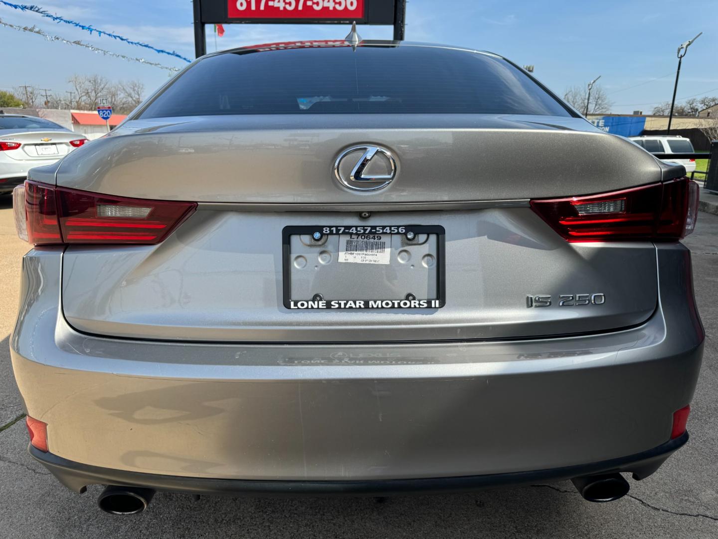 2015 SILVER LEXUS IS 250 BASE (JTHBF1D27F5) , located at 5900 E. Lancaster Ave., Fort Worth, TX, 76112, (817) 457-5456, 0.000000, 0.000000 - Photo#5